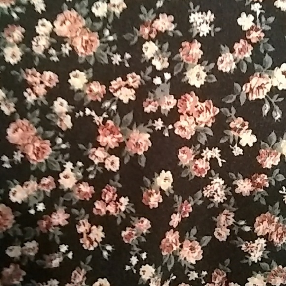 LA HEARTS Strapless floral skater dress/long shirt - Picture 4 of 4